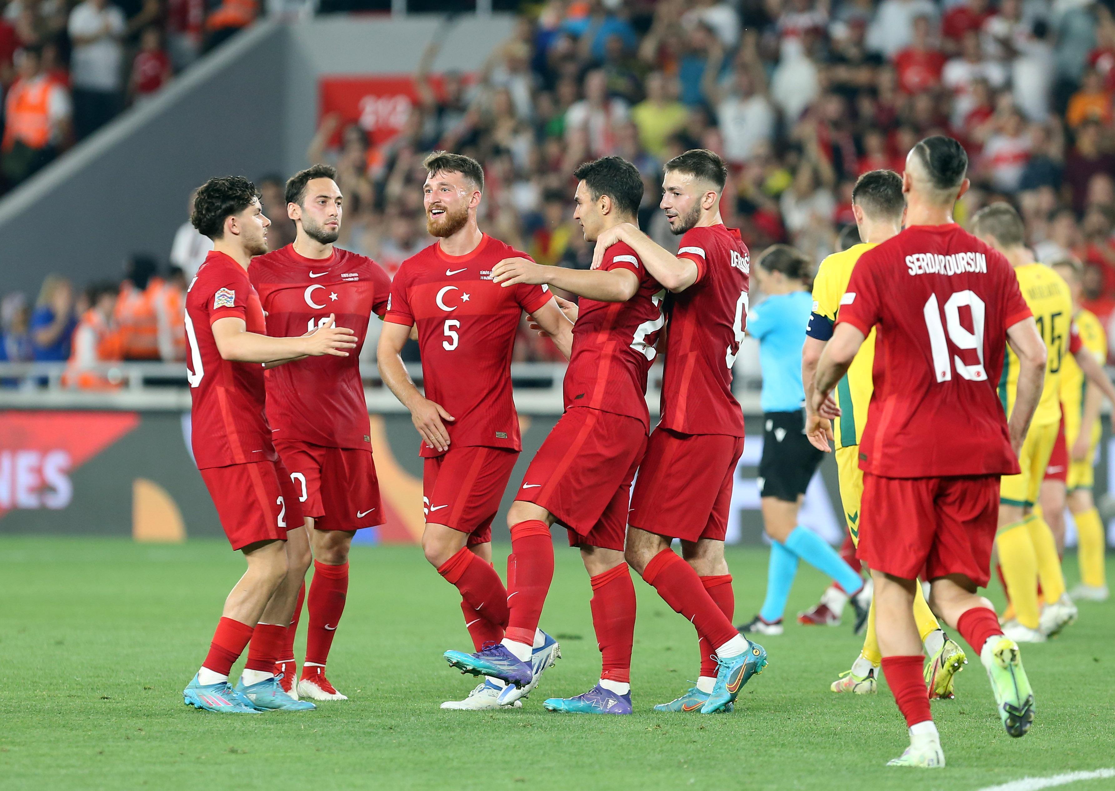 Türkiye Uluslar Ligi fikstürü ve grubu | Türkiye kaçıncı sırada UEFA Uluslar C Ligi güncel puan durumu ve fikstürü...