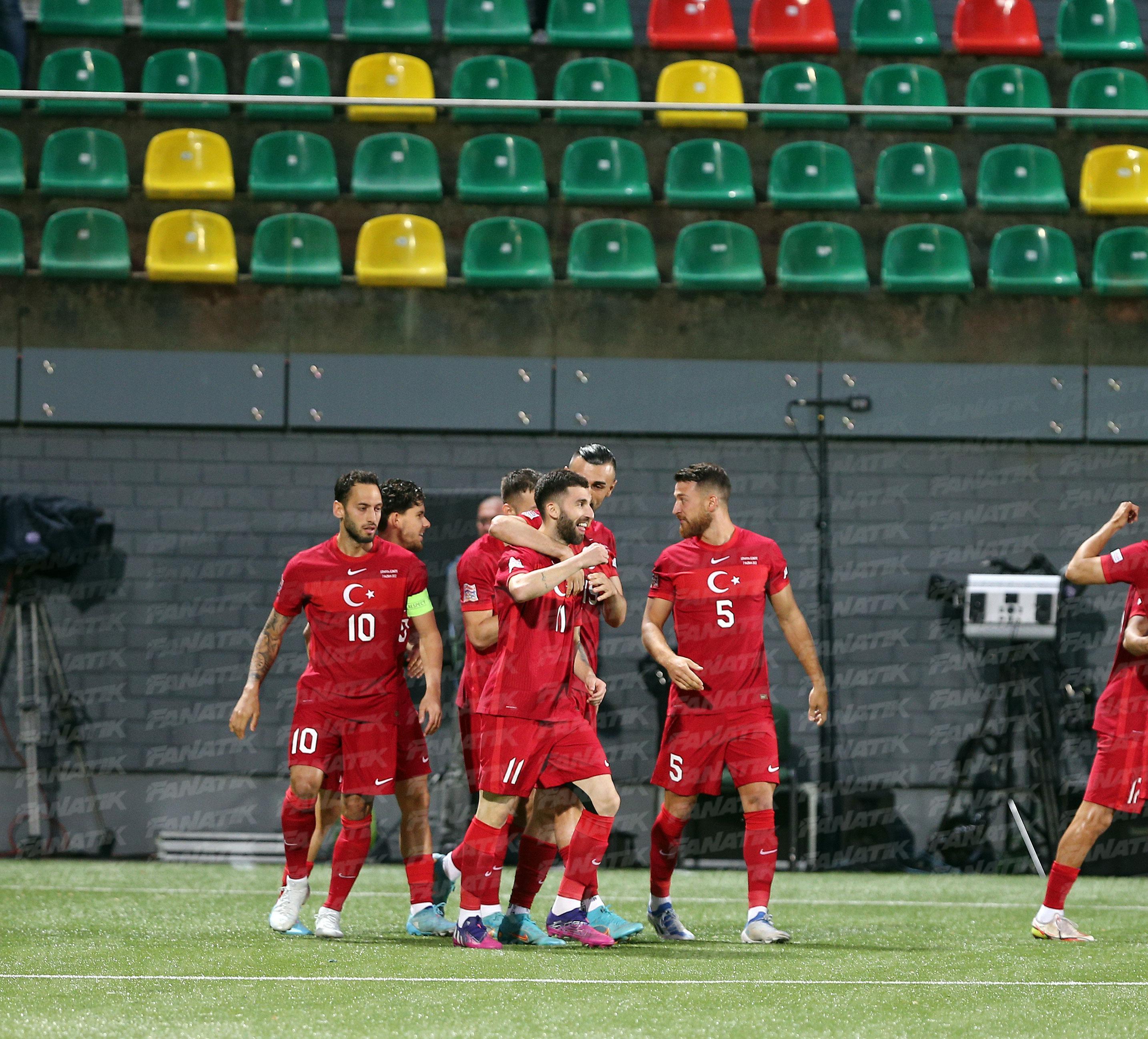(ÖZET) Litvanya - Türkiye maç sonucu: 0-6