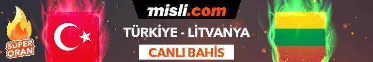 Türkiye-Litvanya maçı Süper Oranla Misli.comda