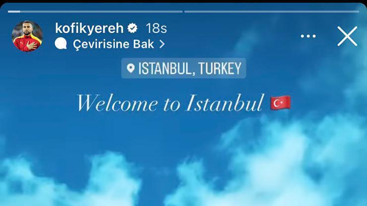 Son dakika Beşiktaşın ilgilendiği Daniel-Kofi Kyereh İstanbula geldi