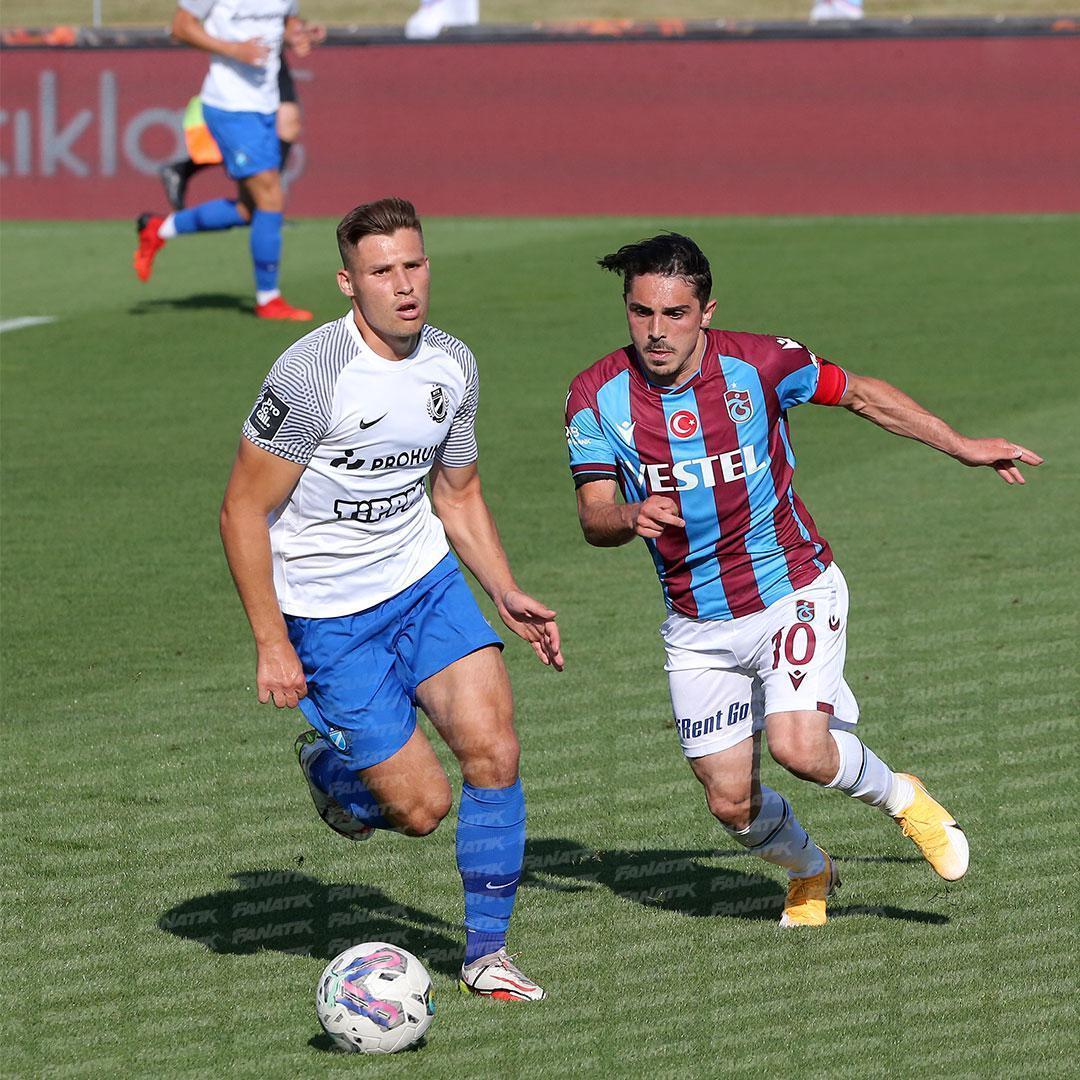 (ÖZET) Trabzonspor - MTK Budapeşte hazırlık maçı sonucu: 2-1