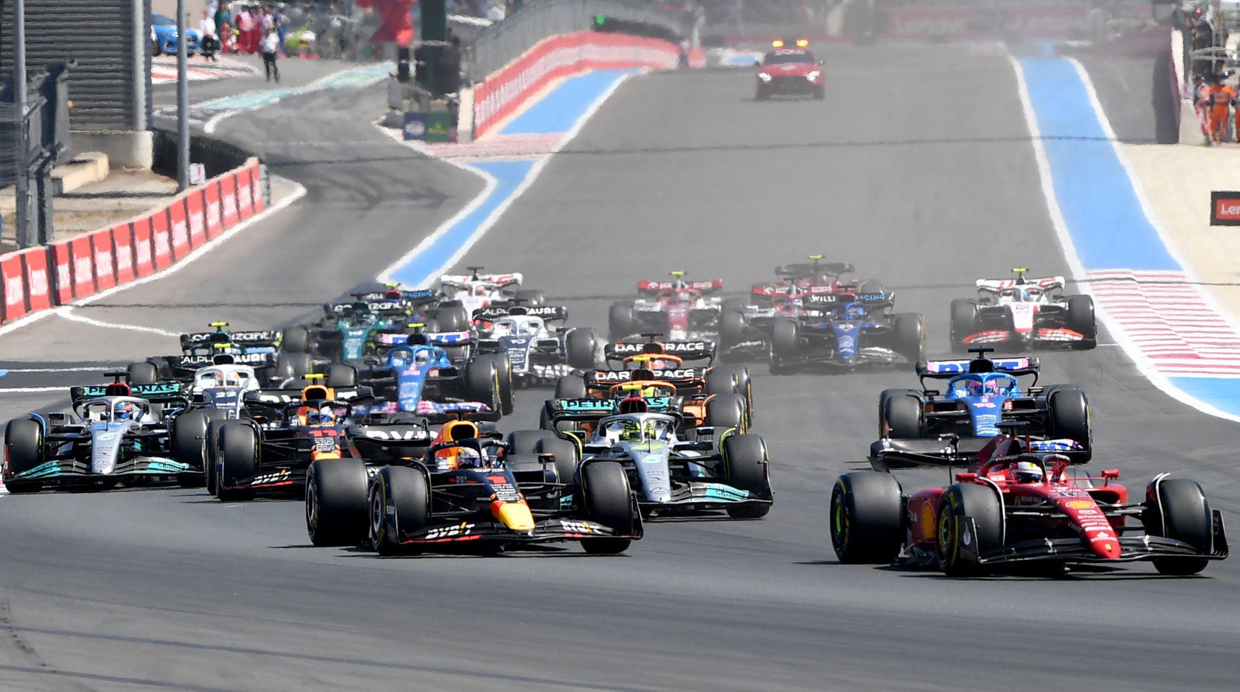 Fransa Grand Prixsinde zafer Max Verstappenin