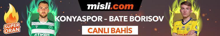 Konyaspor-Bate Borisov canlı bahis heyecanı Misli.comda
