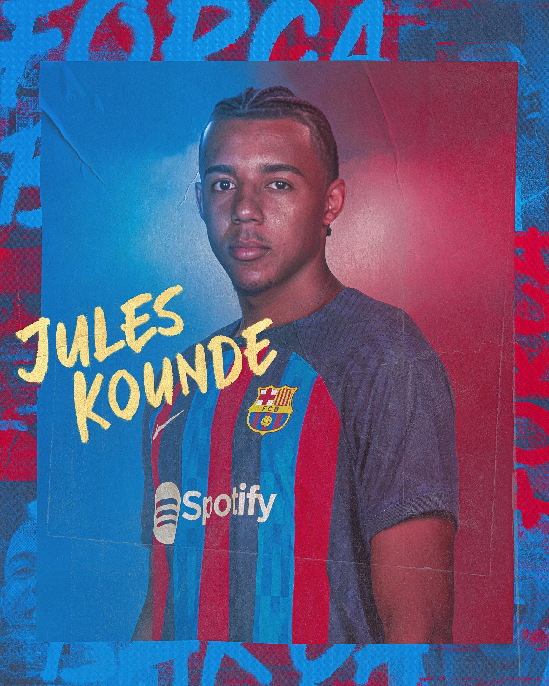Jules Kounde resmen Barcelonada Serbest kalma bedeli...