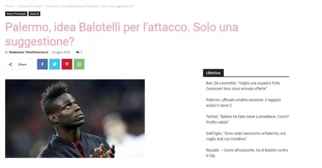 İtalyanlar duyurdu: İşte Mario Balotellinin yeni takımı Kariyerinde ilk kez...