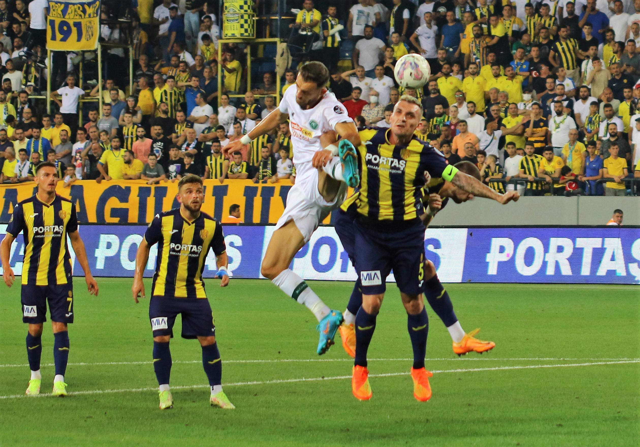 (ÖZET) Ankaragücü - Konyaspor maç sonucu: 0-0