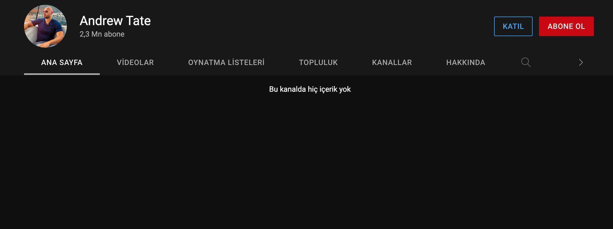 Fenerbahçeye büyük şok YouTube kanalı hacklendi