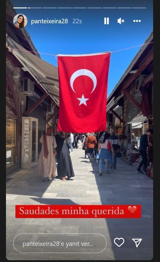 Marcaonun eşinden Türkiye paylaşımı: Özledim