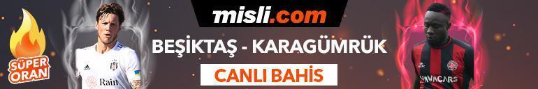 Beşiktaş - Fatih Karagümrük maçı iddaa oranları