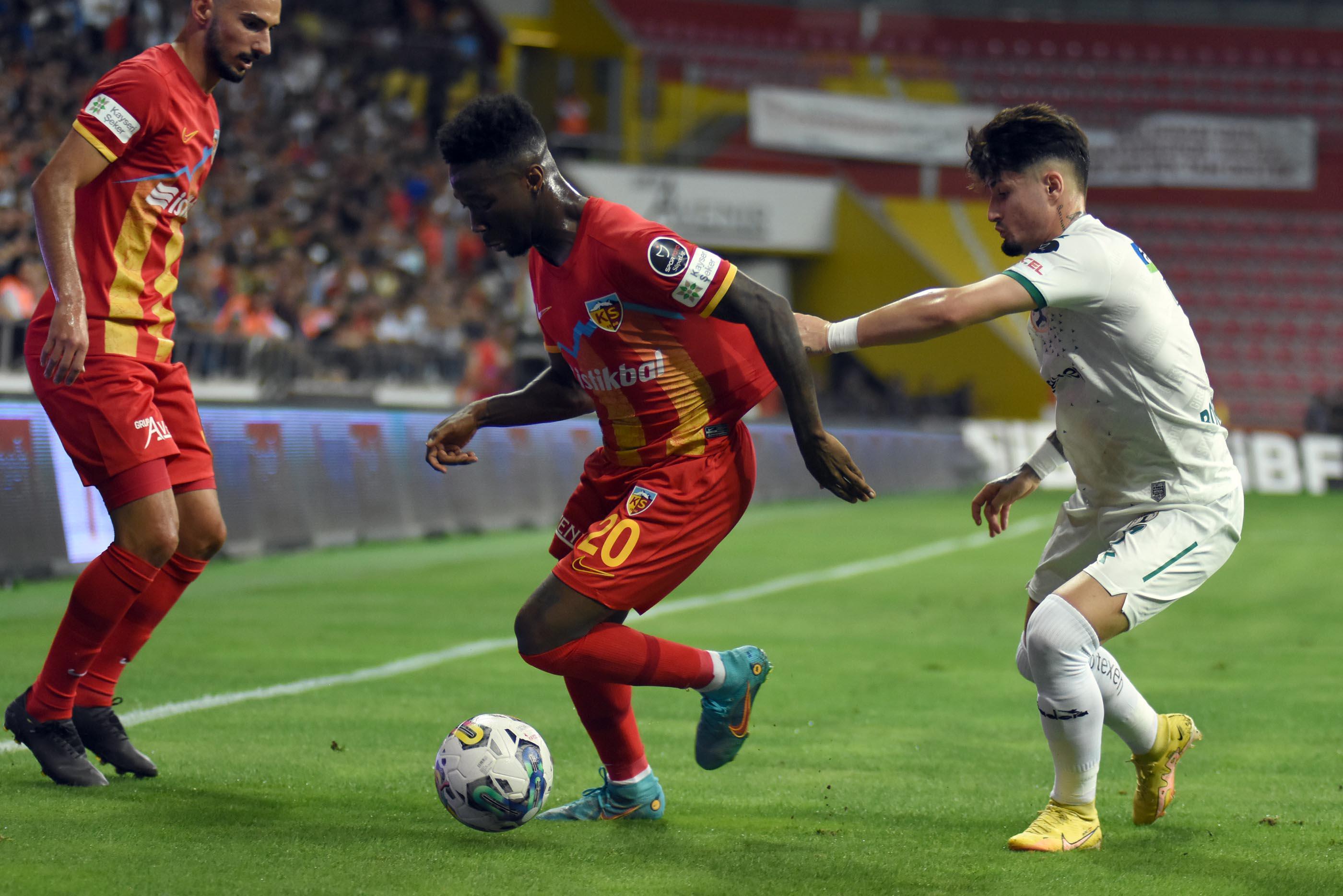(ÖZET) Kayserispor-Giresunspor maç sonucu: 3-0