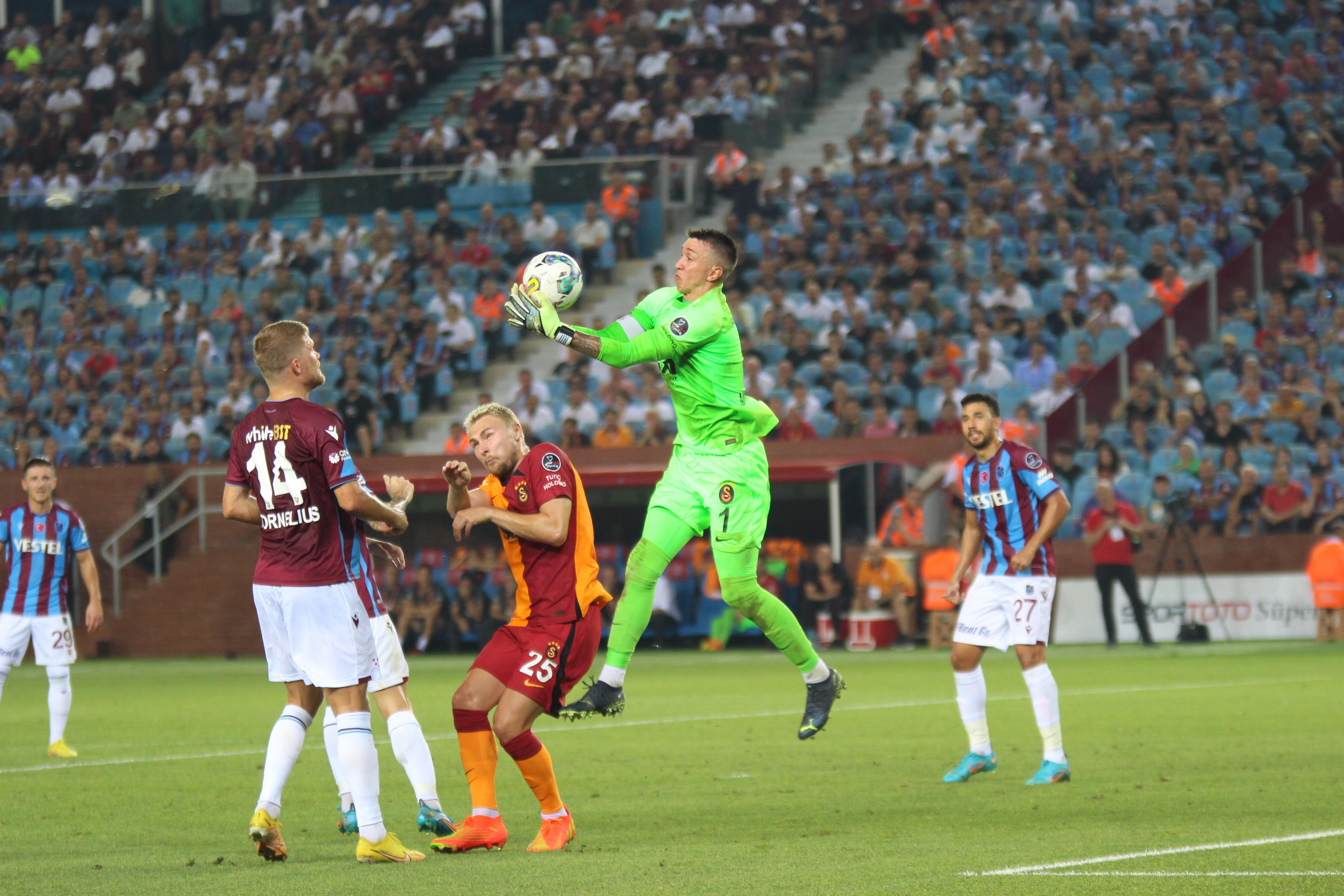 (ÖZET) Trabzonspor-Galatasaray maç sonucu: 0-0