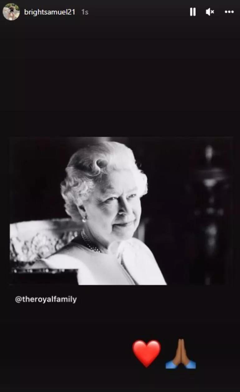 Kraliçe Elizabeth mesajı: Onun huzurunda olmak bir onurdu