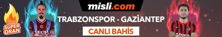 Trabzonspor - Gaziantep FK maçı iddaa oranları