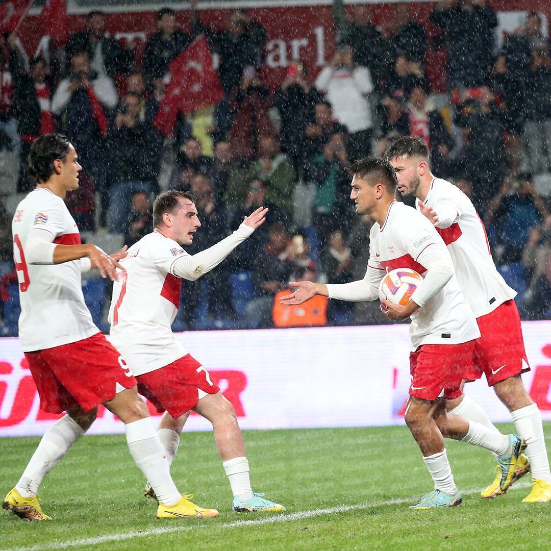 A Milli Takım, B Liginde (ÖZET) Türkiye-Lüksemburg maç sonucu: 3-3