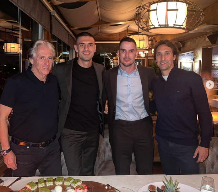 Merih Demiral ve Jorge Jesustan sürpriz buluşma