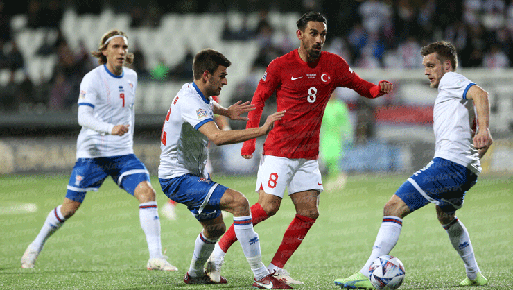 (ÖZET) Faroe Adaları-Türkiye maç sonucu: 2-1