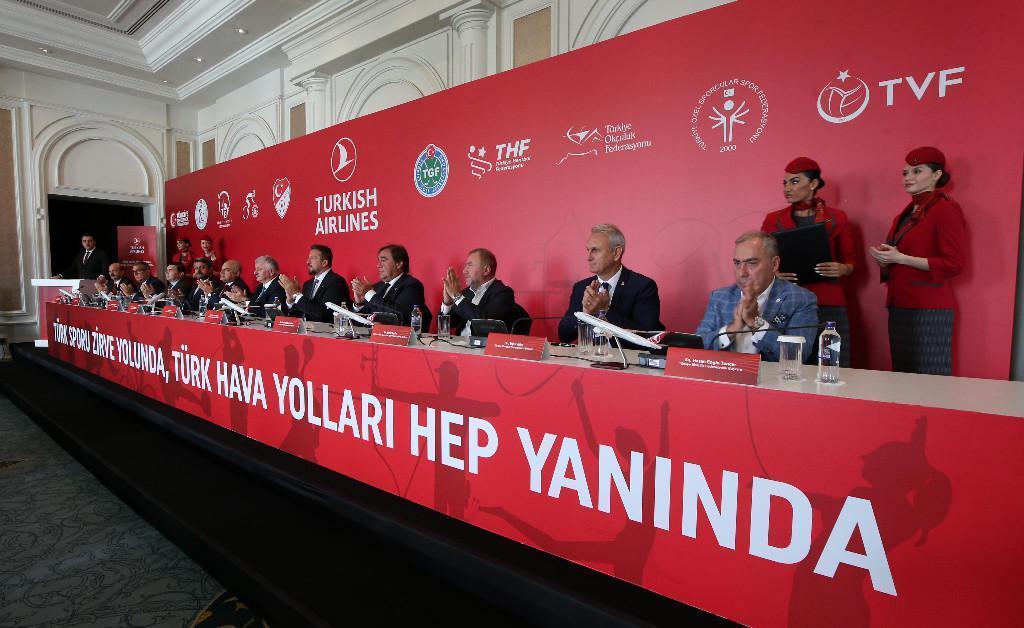 Türk Hava Yolları, sponsor olduğu federasyonlarla iyi niyet sözleşmesi imzaladı