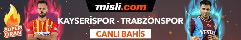 Kayserispor - Trabzonspor maçı iddaa oranları