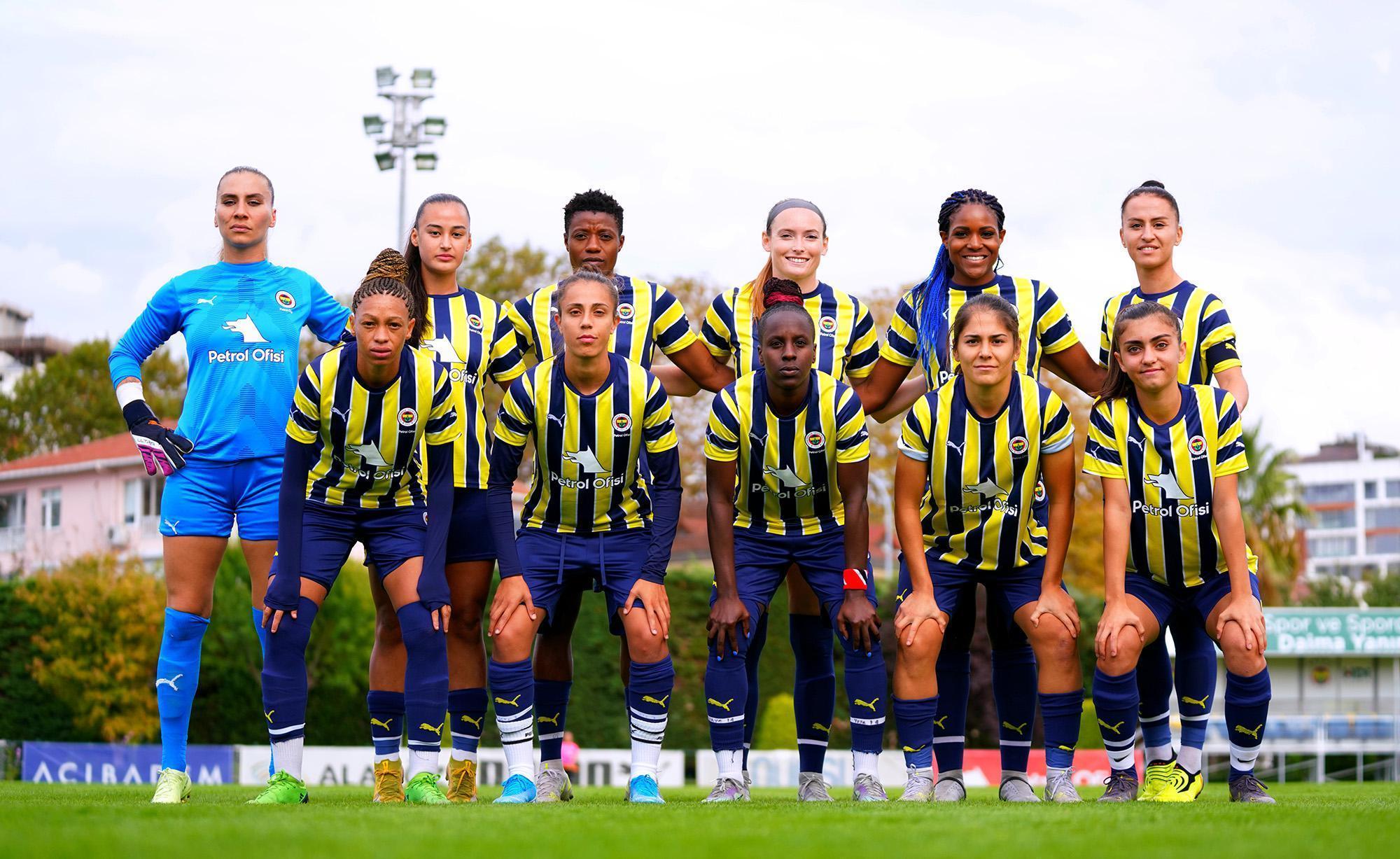 Fenerbahçe Petrol Ofisi Kadın Futbol Takımı hazırlık maçı