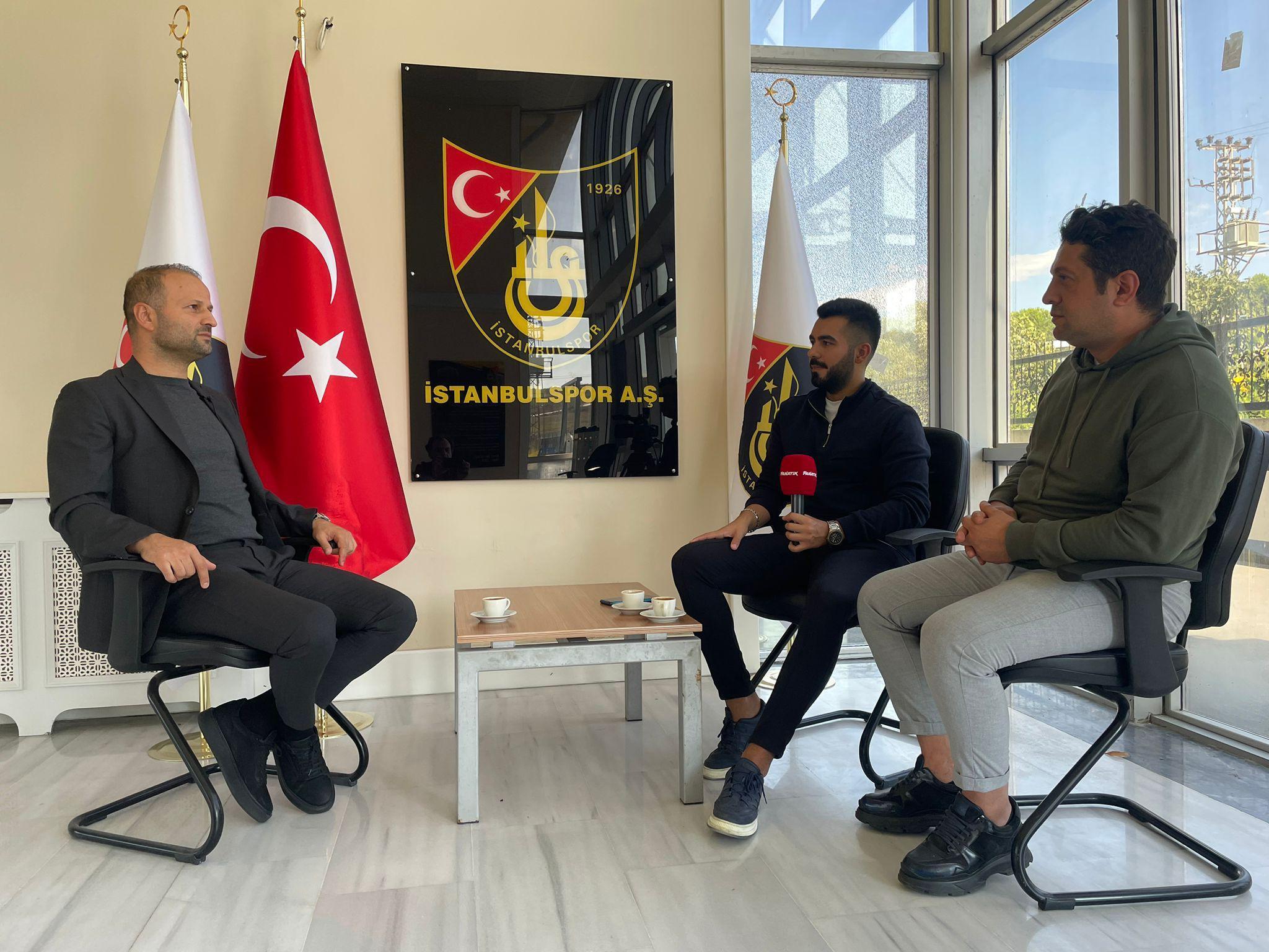 İstanbulspor Teknik Direktörü Osman Zeki Korkmaz: İki oyuncumuzu Avrupadan izliyorlar