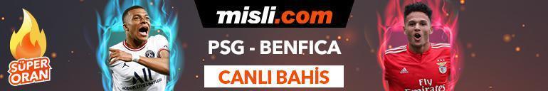 PSG-Benfica maçı Süper Oranla Misli.comda