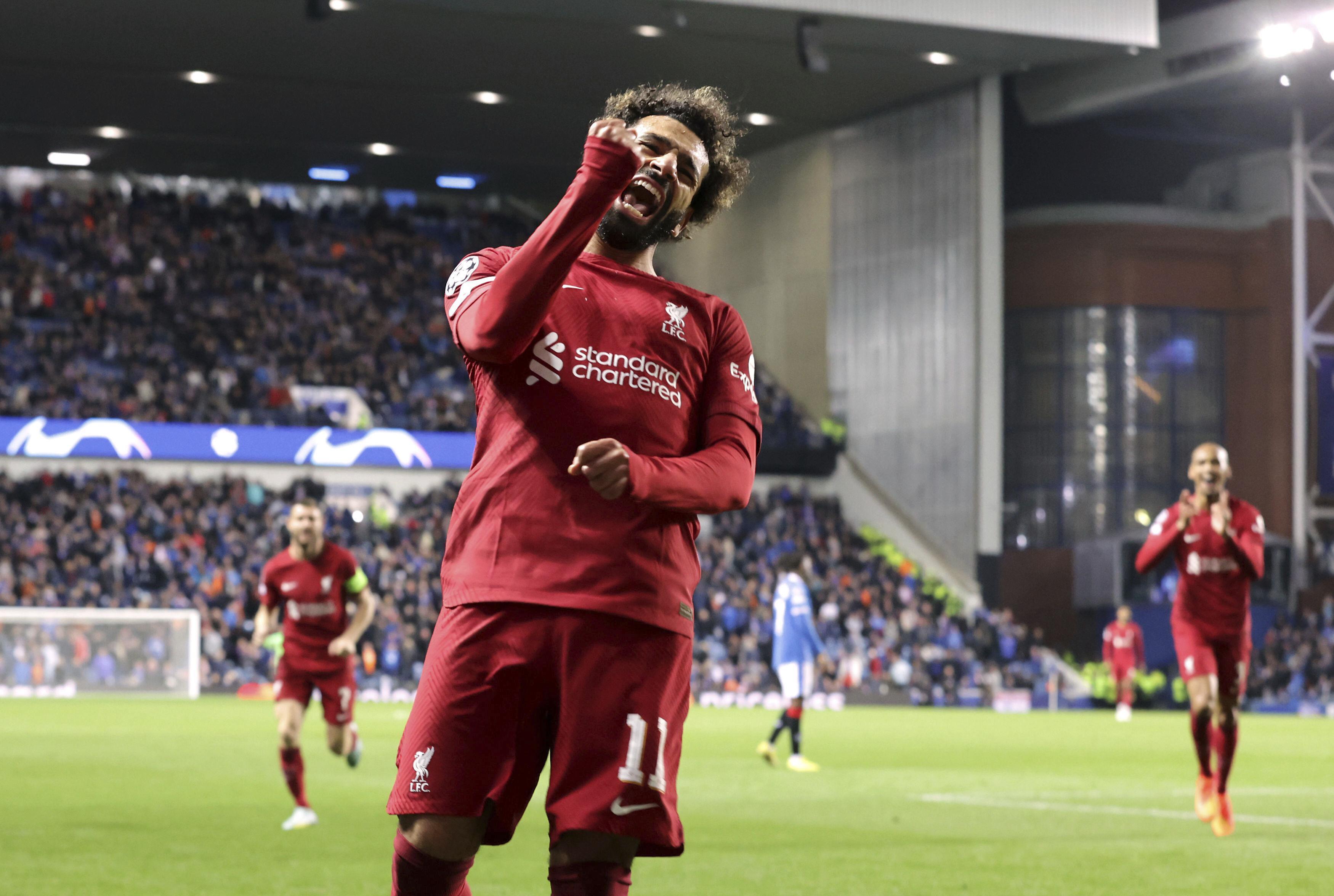 Şampiyonlar Liginde Mohamed Salah, Bafetimbi Gomisin rekorunu kırdı