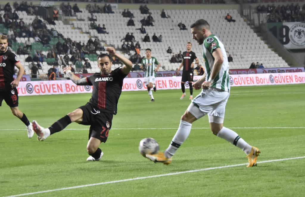 (ÖZET) Konyaspor-Gaziantep FK maç sonucu: 0-1