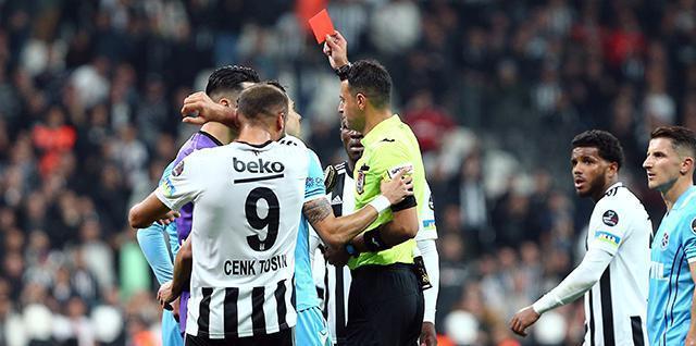 Beşiktaş-Trabzonspor | Deniz Çoban kırmızı kartı yorumladı: Asla katılmam