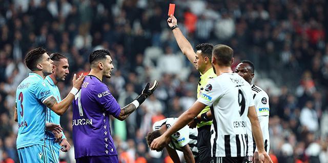 Beşiktaş-Trabzonspor | Deniz Çoban kırmızı kartı yorumladı: Asla katılmam