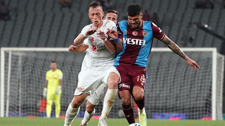 Sivassporda Trabzonspor karşısında 5 eksik