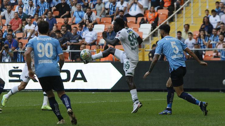 (ÖZET)  Adana Demirspor - Konyaspor maç sonucu: 1-1