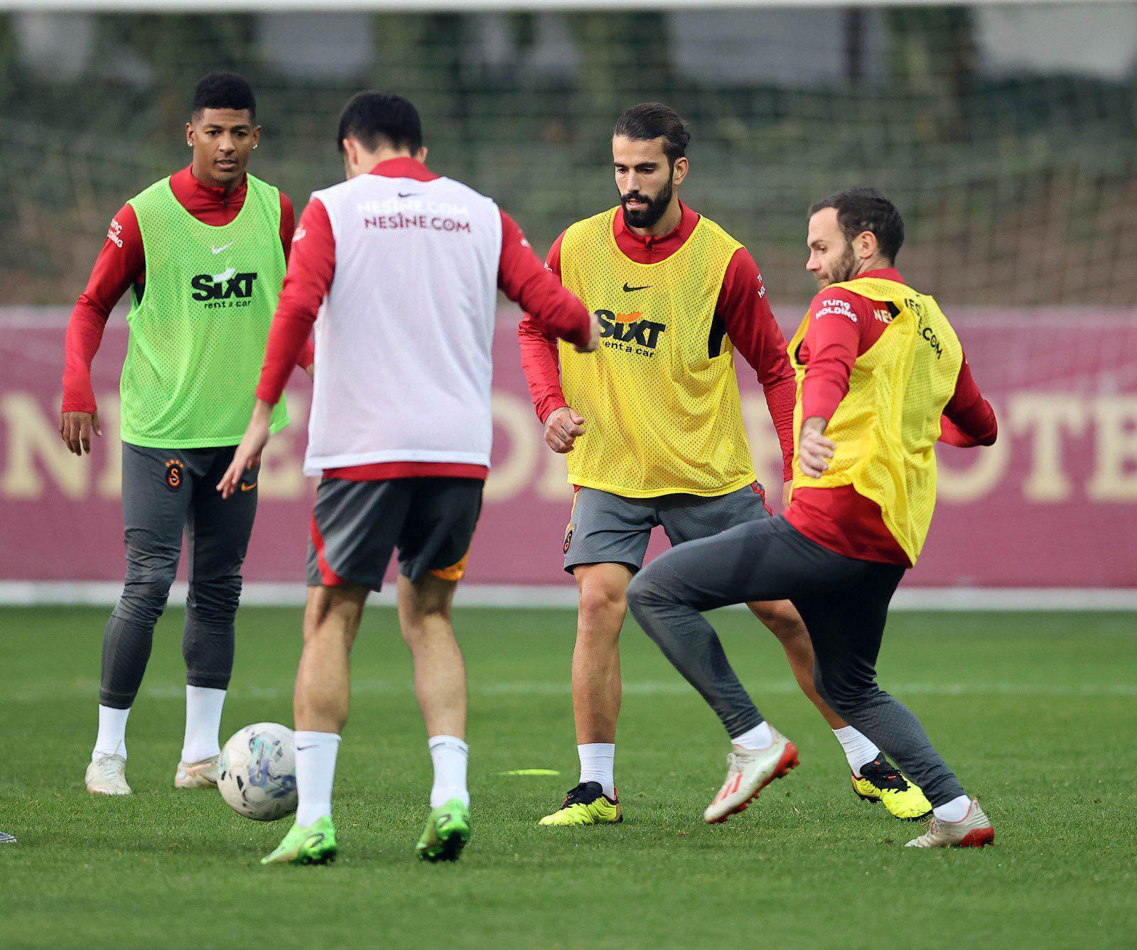 Galatasarayda Beşiktaş derbisi provaları sürüyor