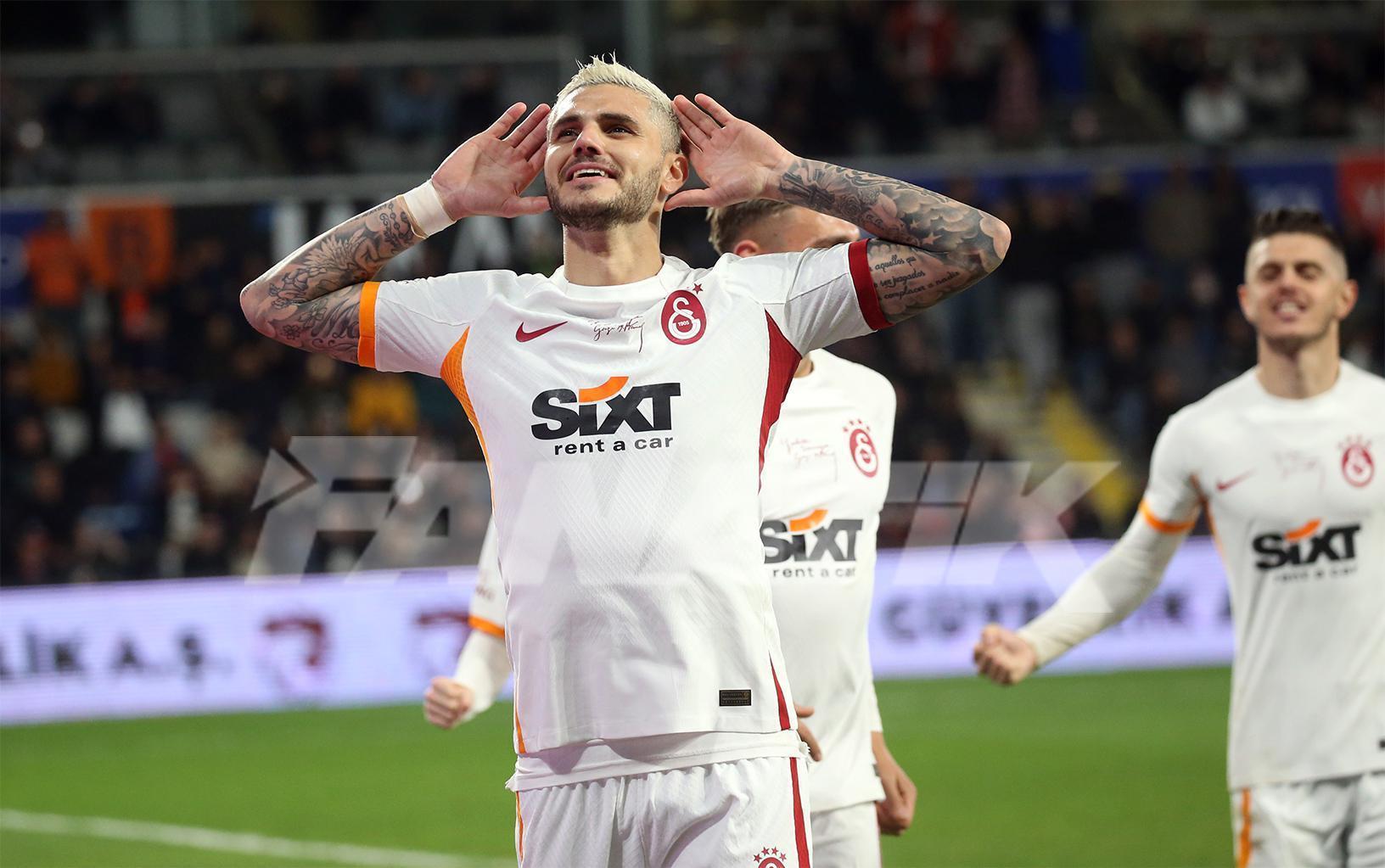 Galatasarayda Icardi, krallık modunu açtı