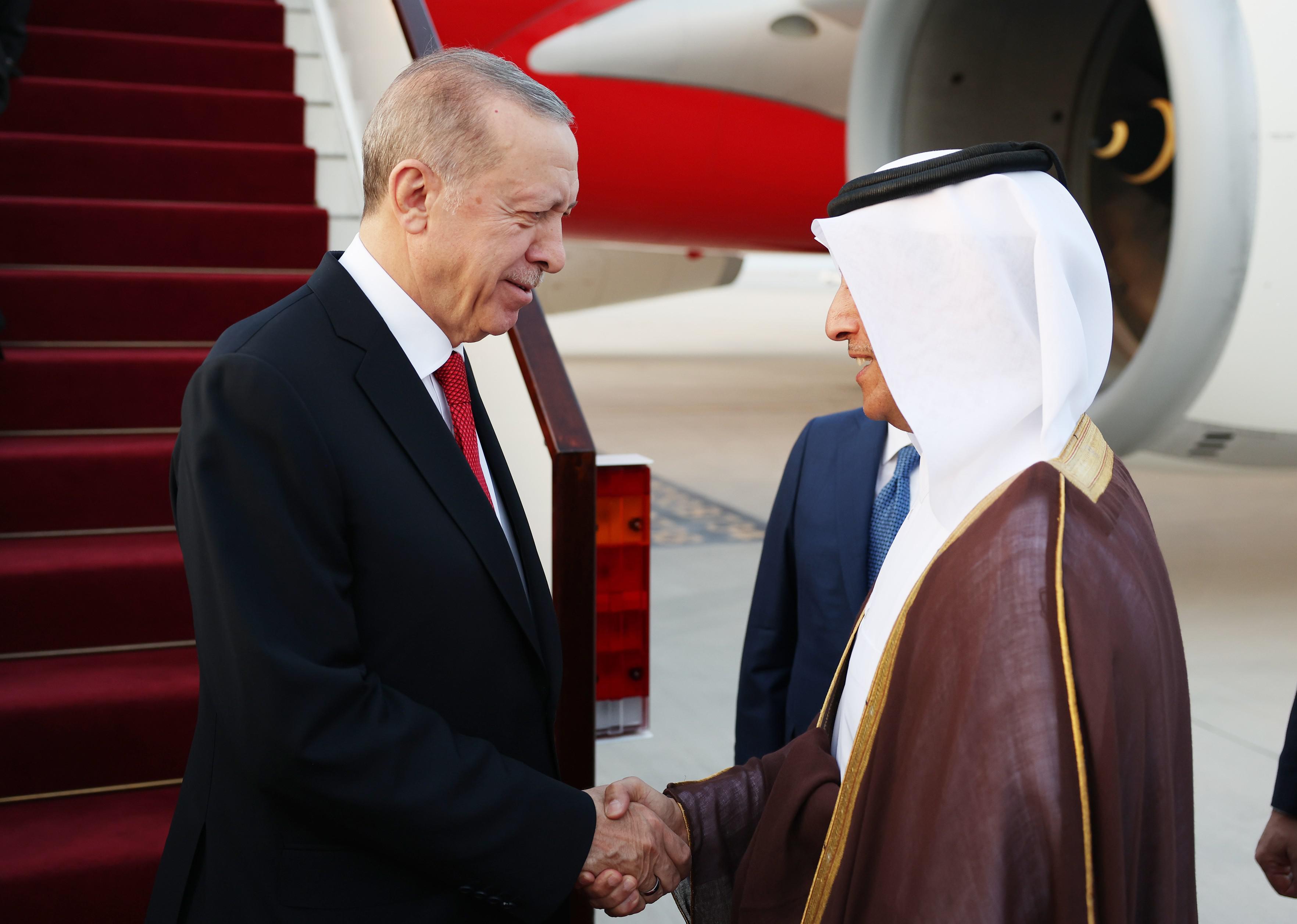 Cumhurbaşkanı Erdoğan, Dohada