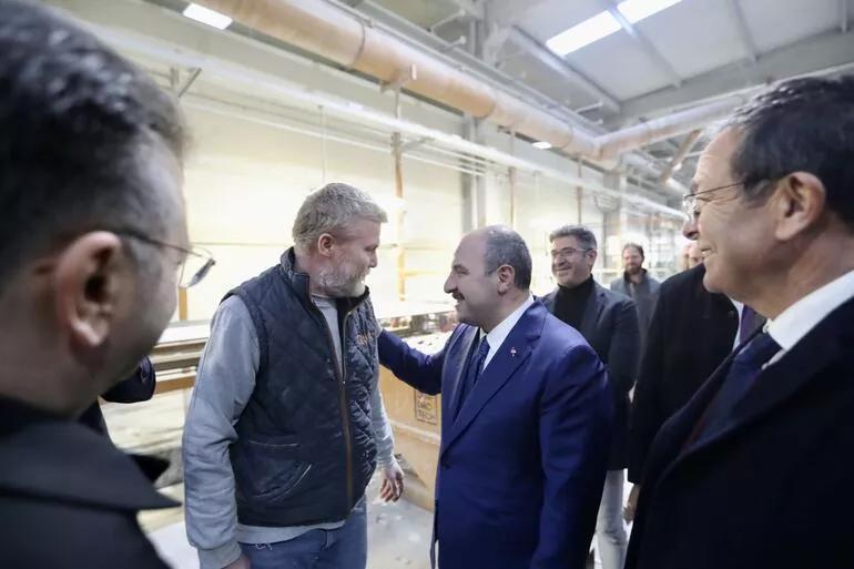 QUA Granitein yeni üretim hatları Sanayi Bakanı Mustafa Varankın katılımıyla açıldı