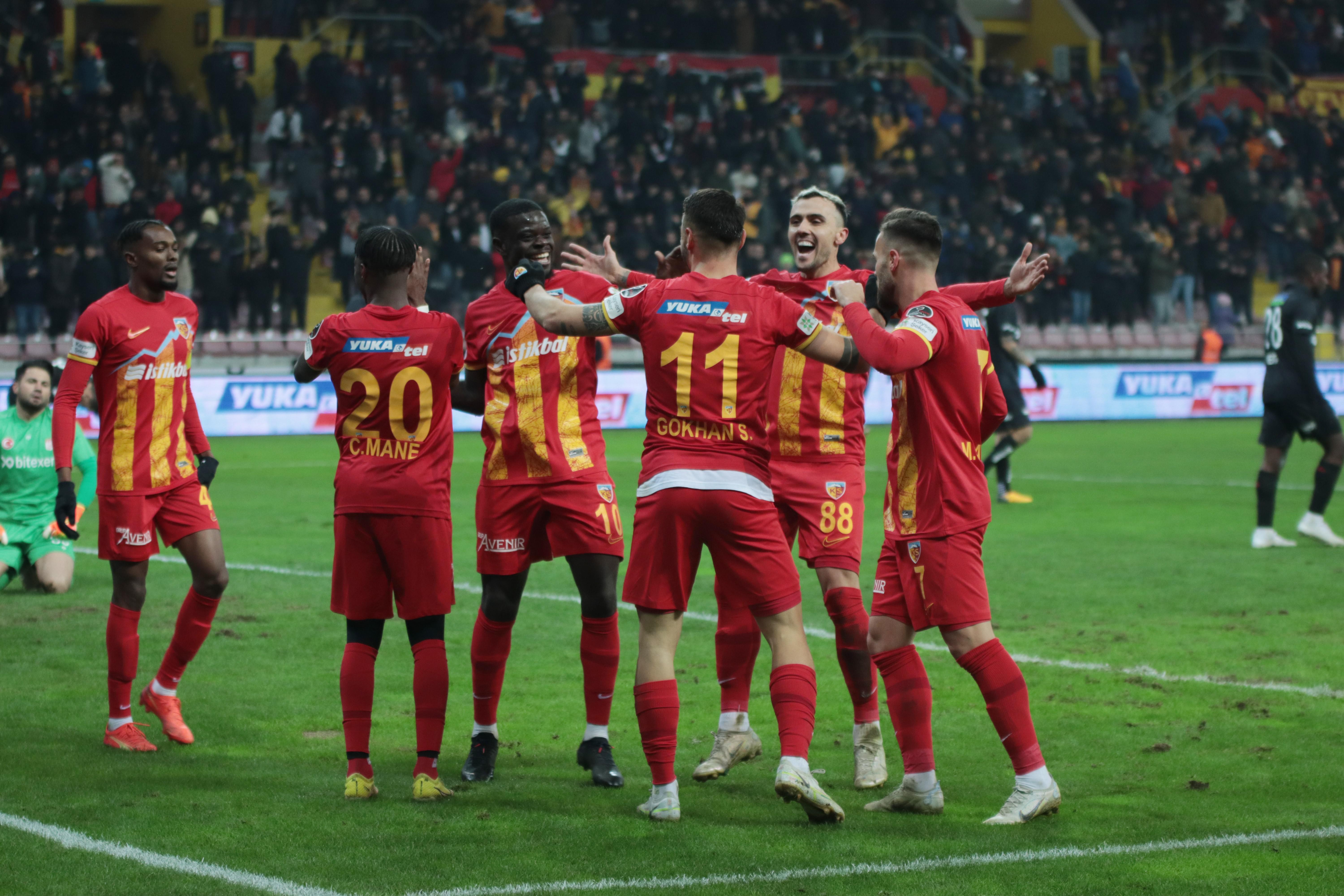 Kayserispor-Sivasspor maç sonucu: 4-1
