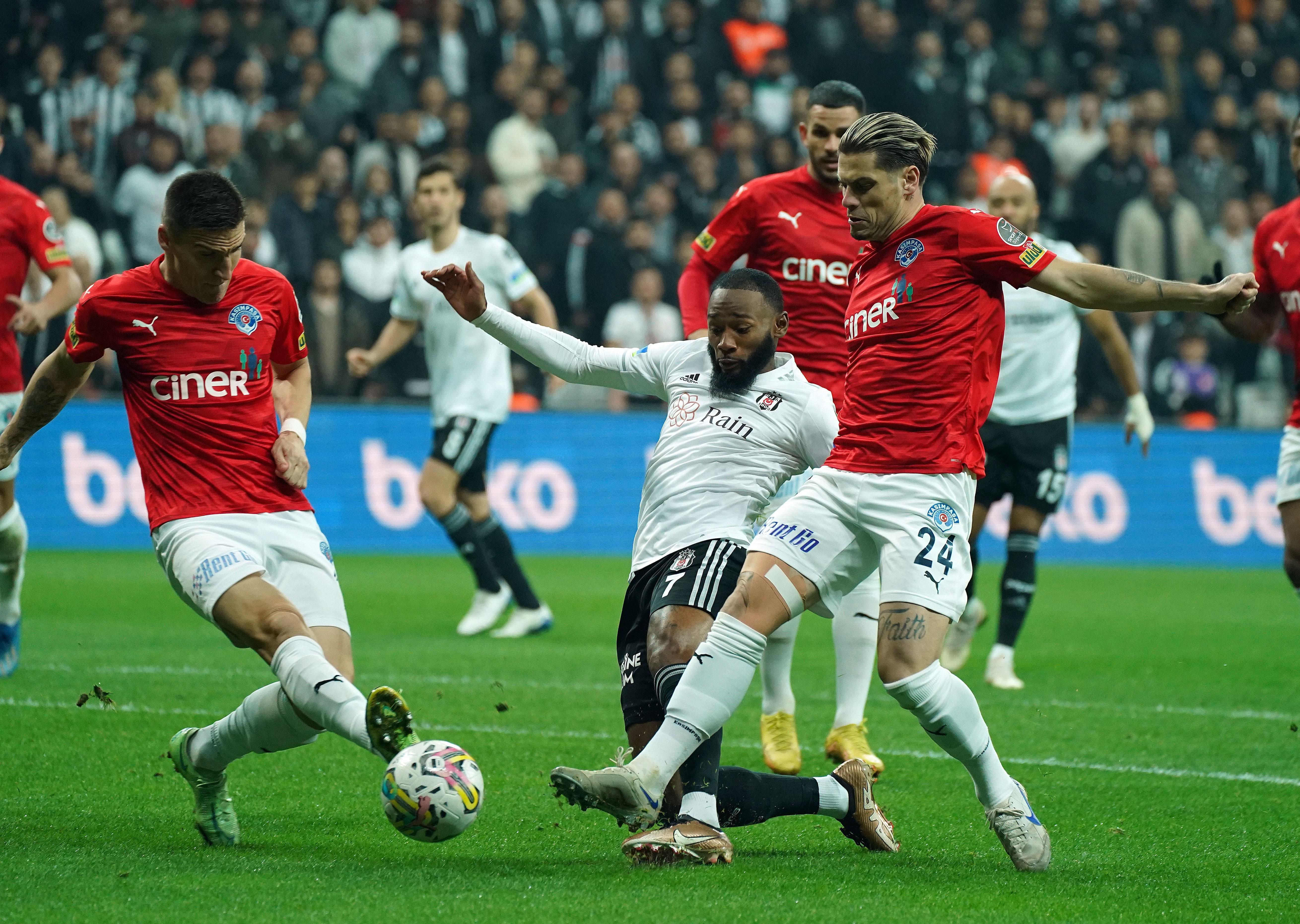 (ÖZET) Beşiktaş - Kasımpaşa maç sonucu: 2-1