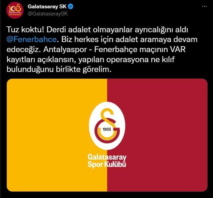 Galatasaray-Fenerbahçe derbisi erken başladı Atışmalar alevlendi...