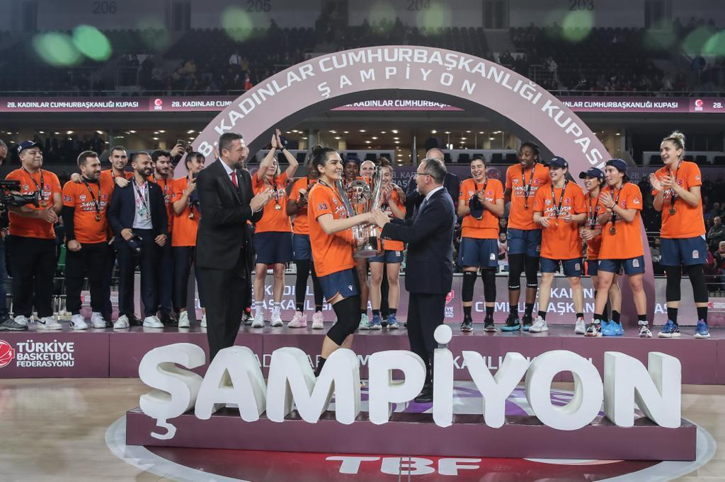 Türkiye Kadınlar Cumhurbaşkanlığı Kupası Çukurova Mersin Yenişehir Belediyesinin