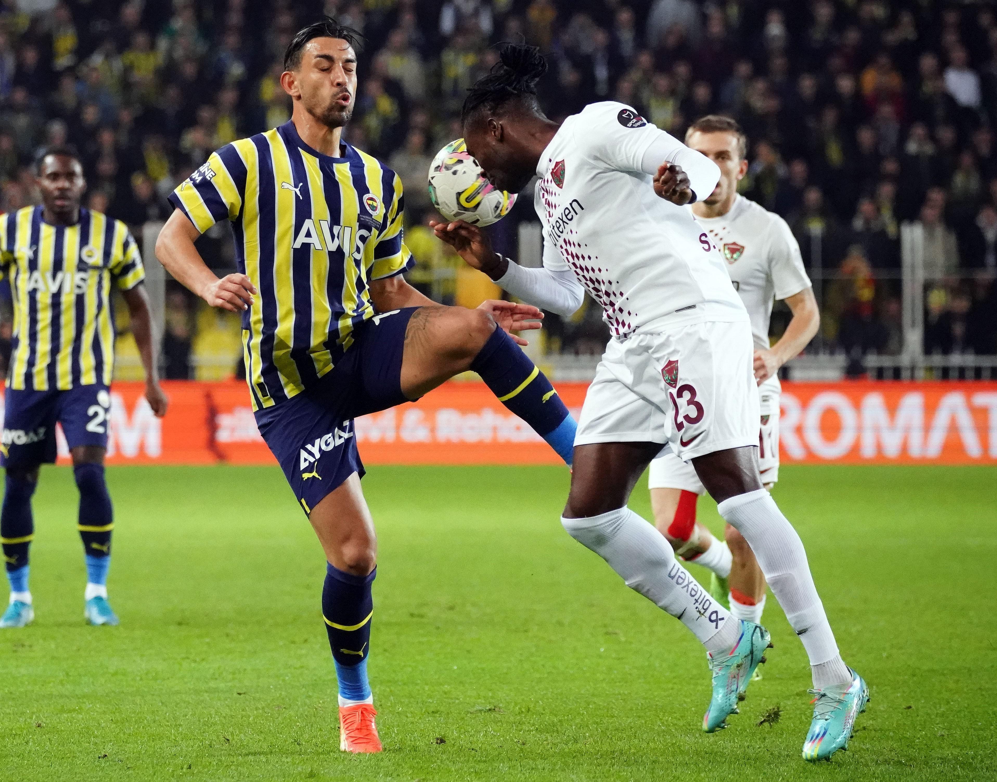 Fenerbahçe maç fazlasıyla liderliği geri aldı (ÖZET) Fenerbahçe-Hatayspor maç sonucu: 4-0