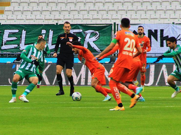 ÖZET| Konyaspor - Alanyaspor: 2-2 maç sonucu