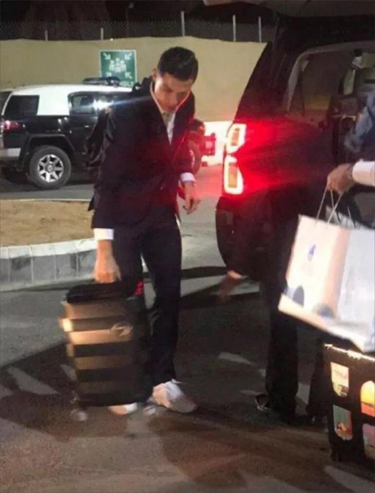 Cristiano Ronaldonun bomba fotoğrafı ortaya çıktı Transfer için şehre geldi