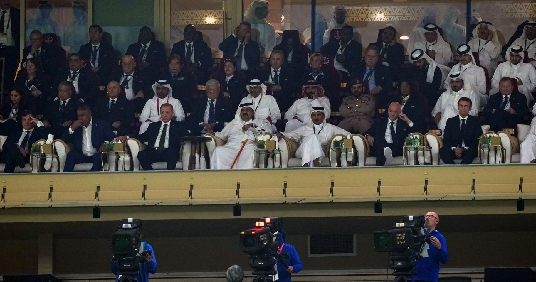 Cumhurbaşkanı Erdoğan, 2022 Dünya Kupası finali için Katarda