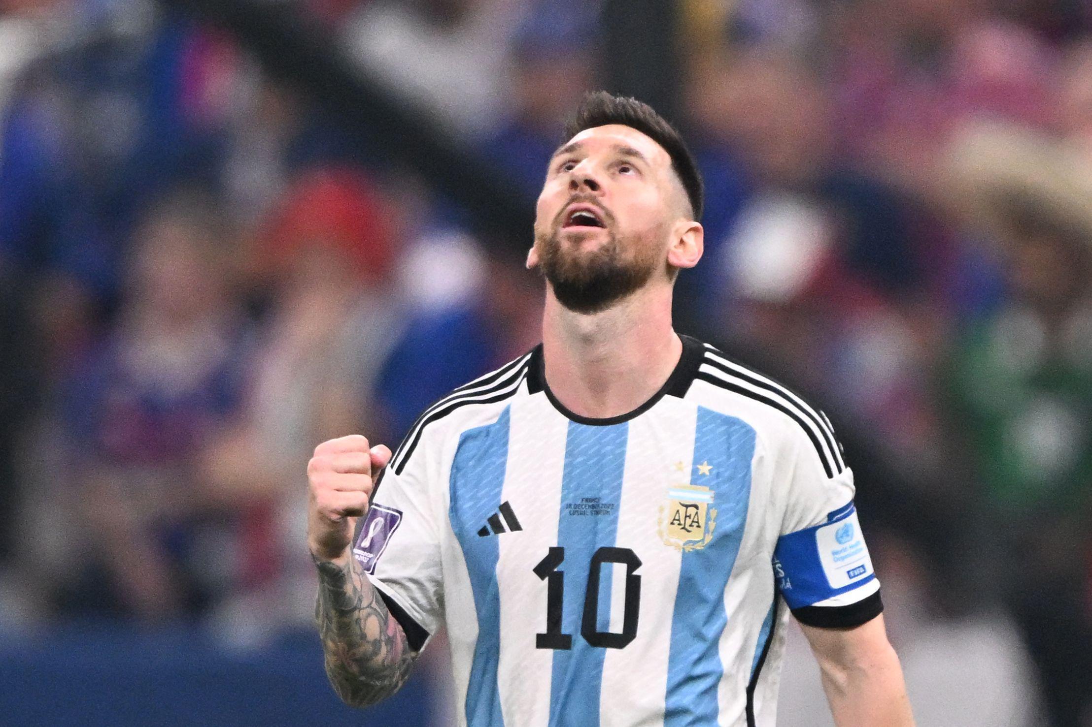 Lionel Messi, Arjantin-Fransa 2022 Dünya Kupası finalinde tarihe geçti