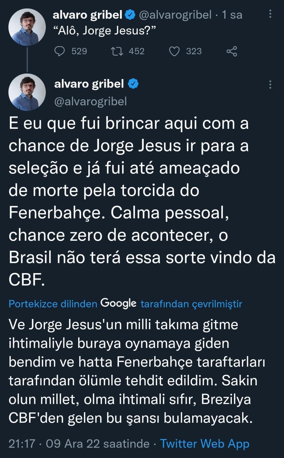 Brezilyaya Hırvatistana yenildi, Jorge Jesus sesleri Sosyal medya karıştı, tweeti sildi...