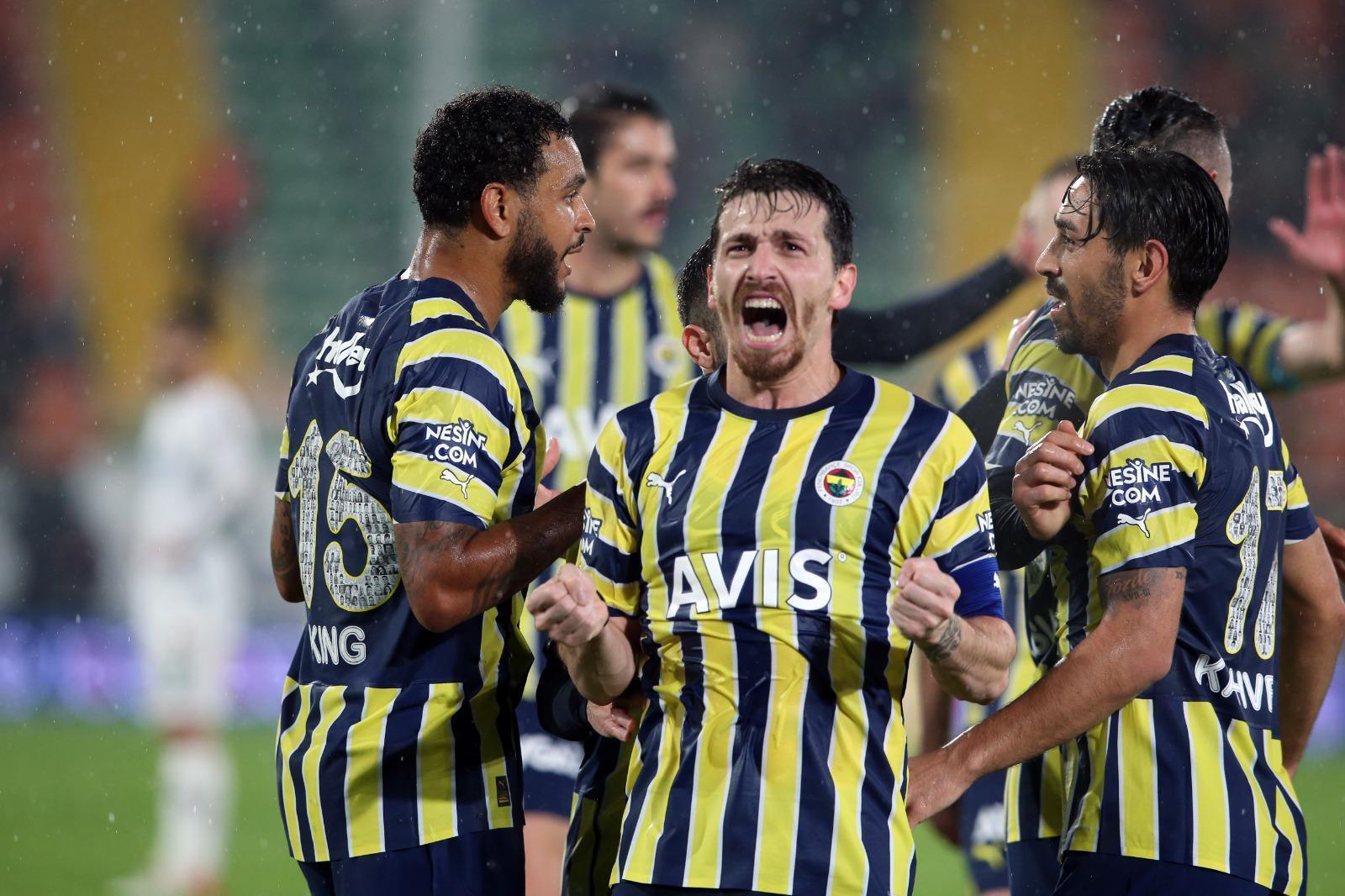 (ÖZET) Alanyaspor - Fenerbahçe maç sonucu: 2-4