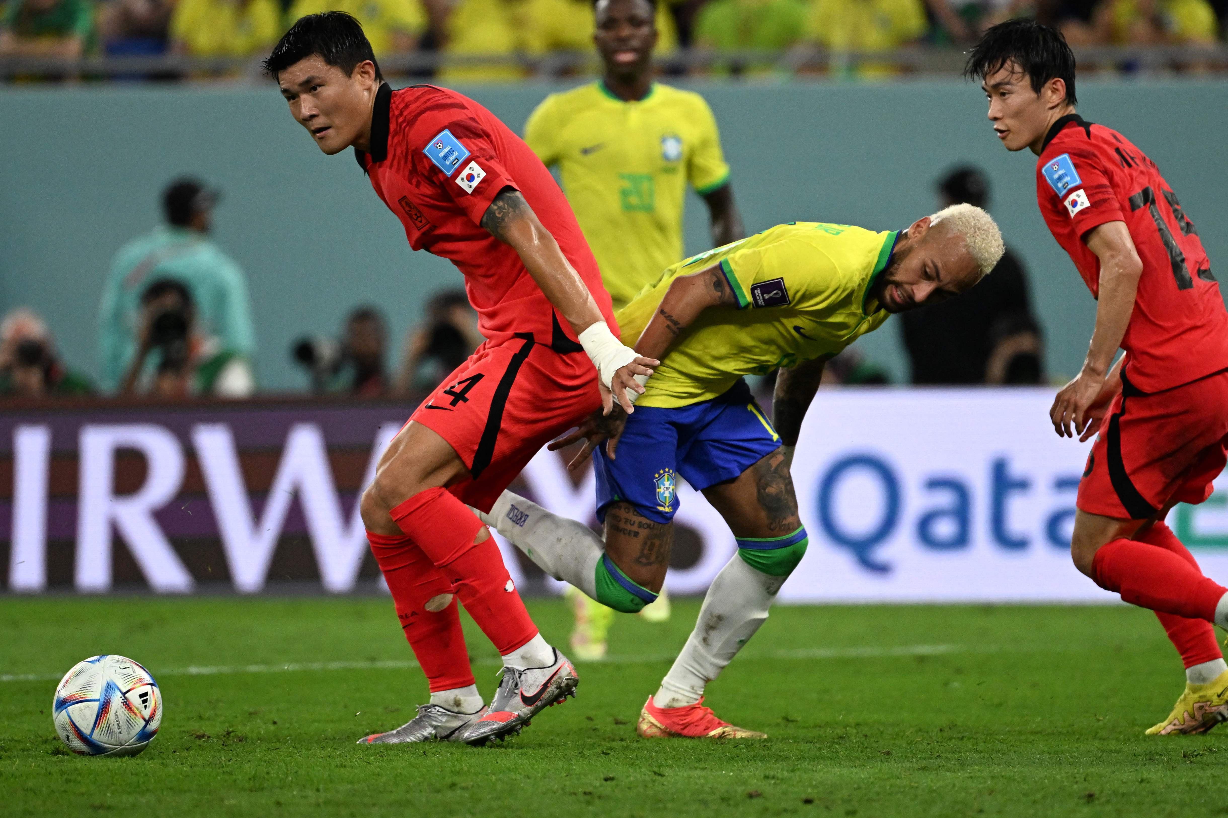 Sambacılardan Kim Min Jaeli Kore karşısında şov (ÖZET) Brezilya-Güney Kore maç sonucu: 4-1