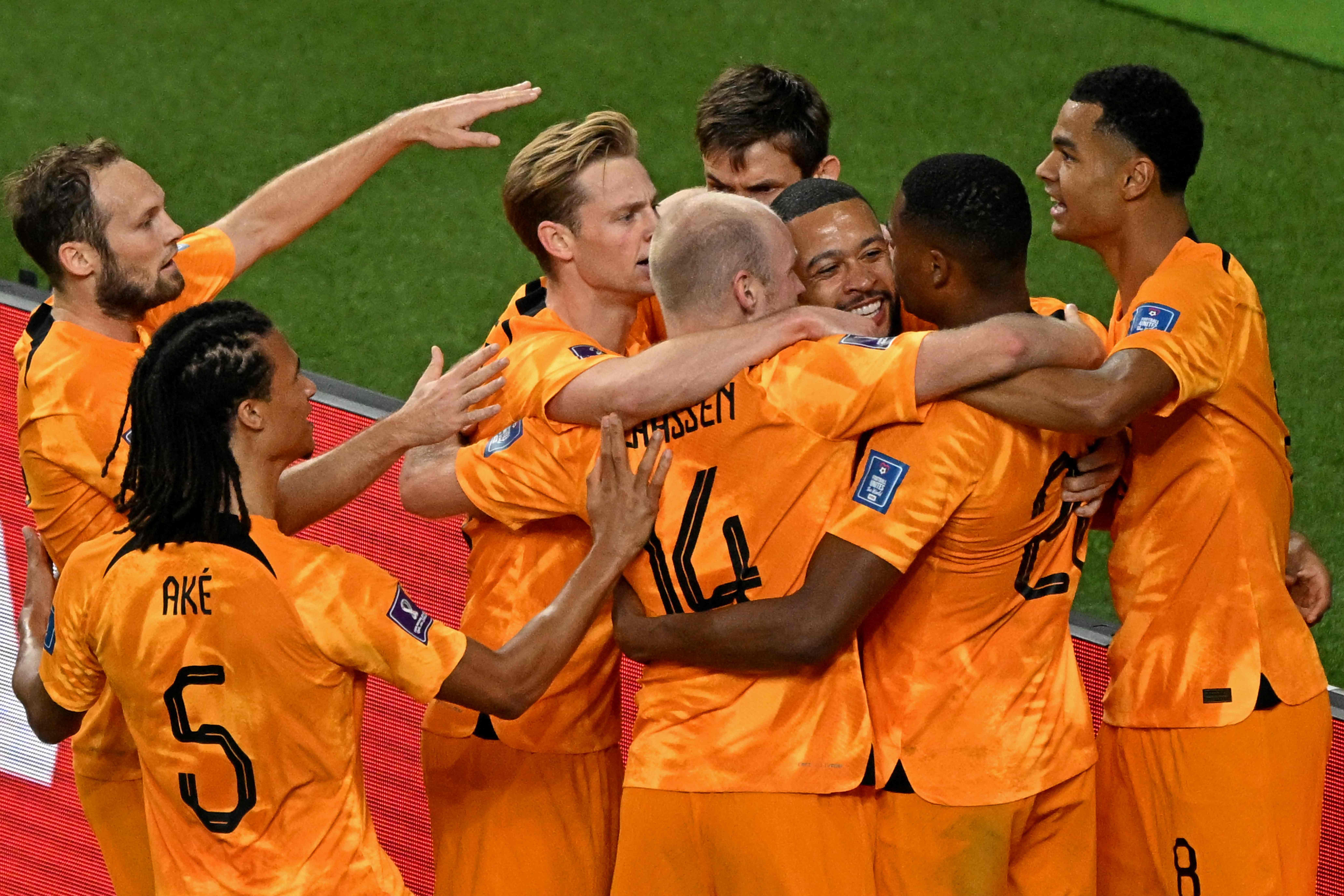 Denzel Dumfriesten bir ilk (ÖZET) Hollanda-ABD maç sonucu: 3-1 (Dünya Kupası Son 16 Turu)