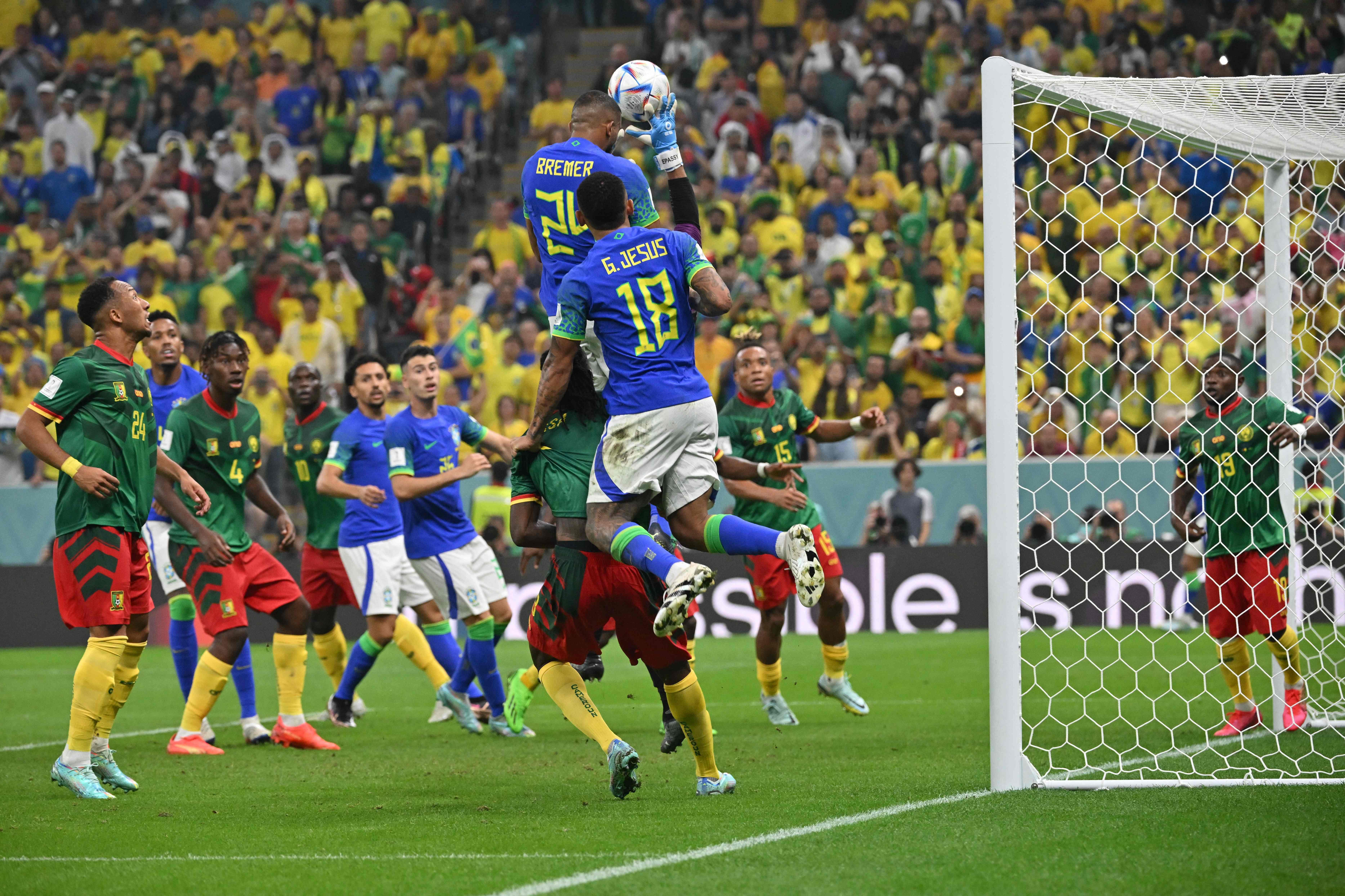 Vincent Aboubakar yine attı ama yetmedi Kamerun-Brezilya maç sonucu: 1-0 (Dünya Kupası Maç Özeti)