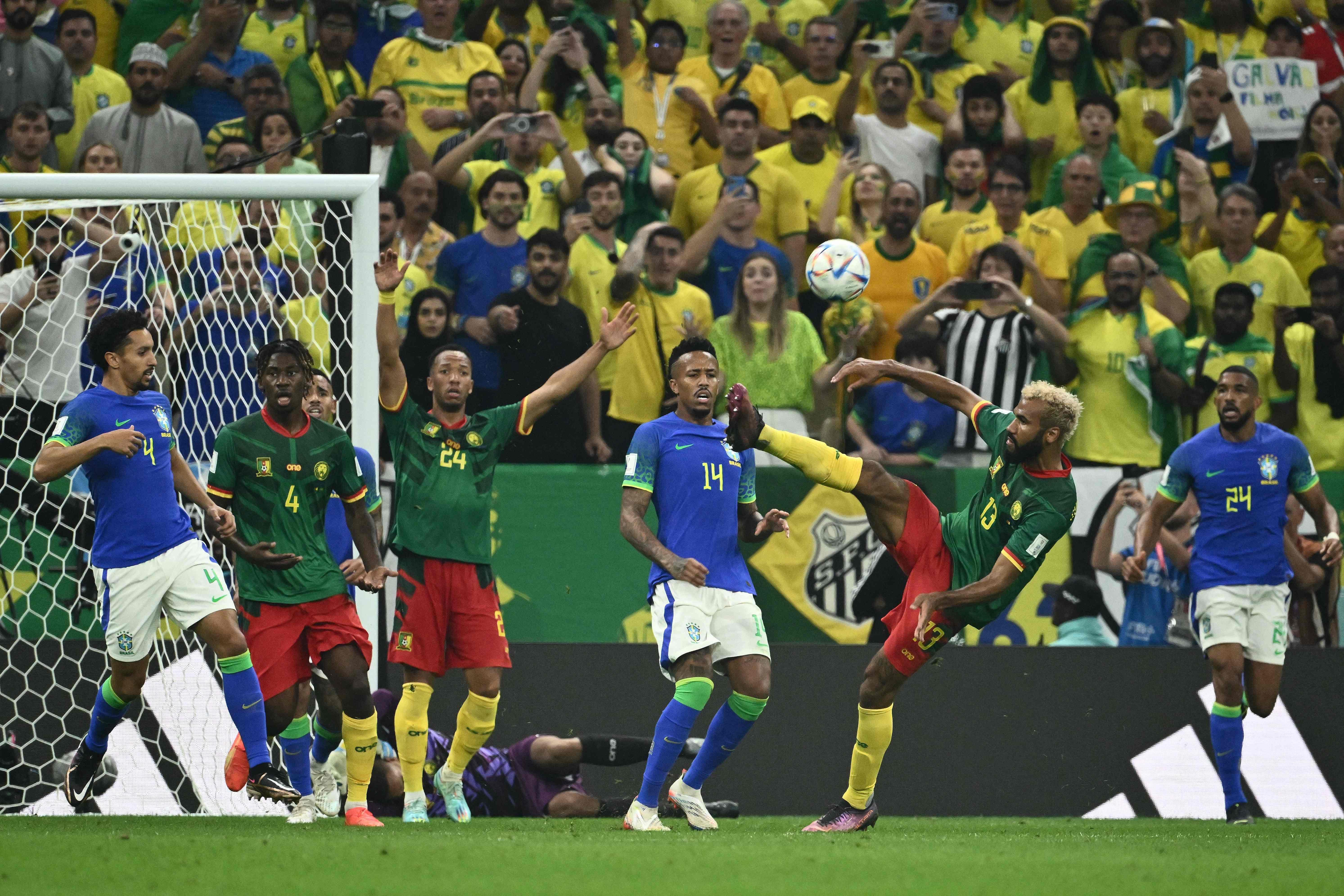 Vincent Aboubakar yine attı ama yetmedi Kamerun-Brezilya maç sonucu: 1-0 (Dünya Kupası Maç Özeti)